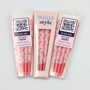 Can A Style Pink Cherry Cone Lot Of 3